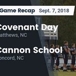 Football Game Preview: Covenant Day vs. Quality Education Academ