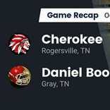 Football Game Recap: Daniel Boone vs. Gibbs
