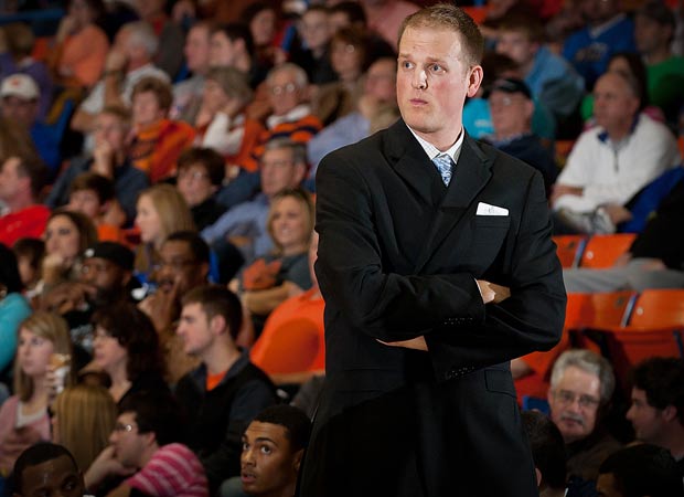 Head coach Alan Huss