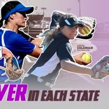 Best softball player in each state