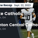 Football Game Recap: Cardinal Huskies vs. Canton Central Catholic Crusaders