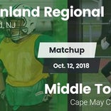 Football Game Recap: Middle Township vs. Mainland Regional