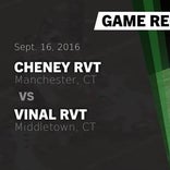 Football Game Preview: Vinal RVT/East Hampton/Goodwin RVT vs. Ch