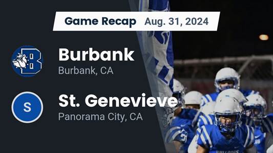 Football Game Preview: Burbank Hits the Road