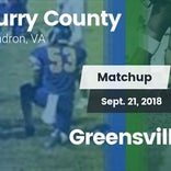 Football Game Recap: Surry County vs. Greensville County