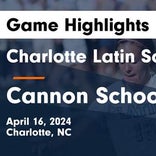 Cannon vs. Charlotte Christian