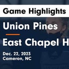 Union Pines vs. Lee County
