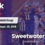 Football Game Recap: Red Bank vs. Sweetwater