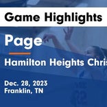 Elivia Moore leads Hamilton Heights Christian Academy to victory over Lenoir City