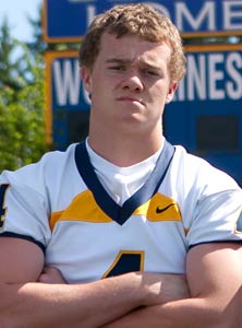 Sean Constantine will play linebackerand tight end.