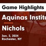 Aquinas Institute piles up the points against The Park School of Buffalo