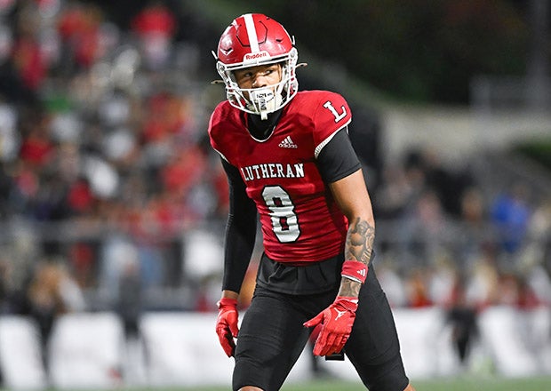 Nico Bland's 67-yard touchdown reception in the fourth quarter gave Orange Lutheran a lead it wouldn't surrender. (FILE PHOTO: Marc Gewertz)