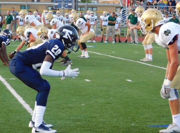 Thurston's Keion Harris is a lock-down cornerback, one who is starting to gain the attention of college programs.