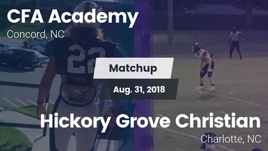Football Game Recap: Hickory Grove Christian vs. Concord First Assembly Academy