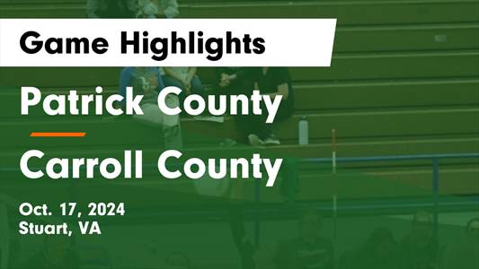 Volleyball Recap: Patrick County Takes a Loss