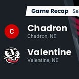 Football Game Recap: Valentine vs. Winner