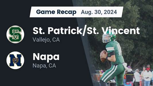 Football Game Preview: St. Patrick-St. Vincent Plays at Home