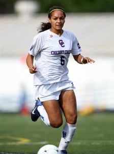 Cherry Creek senior Zsuria Phare
scored the only goal in the Bruins'
5A state championship win.