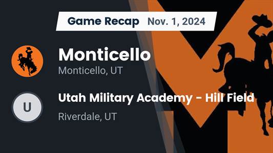 Football Game Preview: Monticello Buckaroo vs. Water Canyon Wild