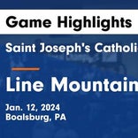 Basketball Game Recap: Line Mountain Eagles vs. Newport Buffaloes