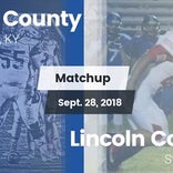 Football Game Recap: Larue County vs. Lincoln County