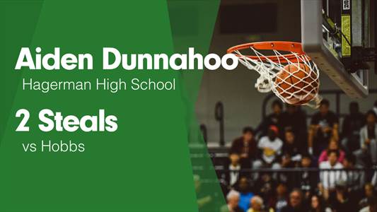 Aiden Dunnahoo Game Report: @ Jal