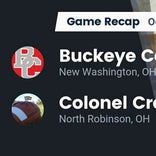 Football Game Recap: Colonel Crawford Eagles vs. Buckeye Central Bucks