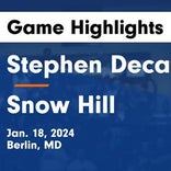 Snow Hill extends home winning streak to eight
