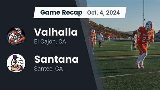 Football Recap: Tatum Morehouse's Menacing Defense Leads Santana