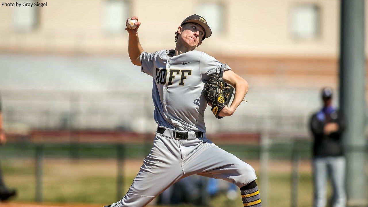 High school baseball Oklahoma's Roff holds longest active win streak