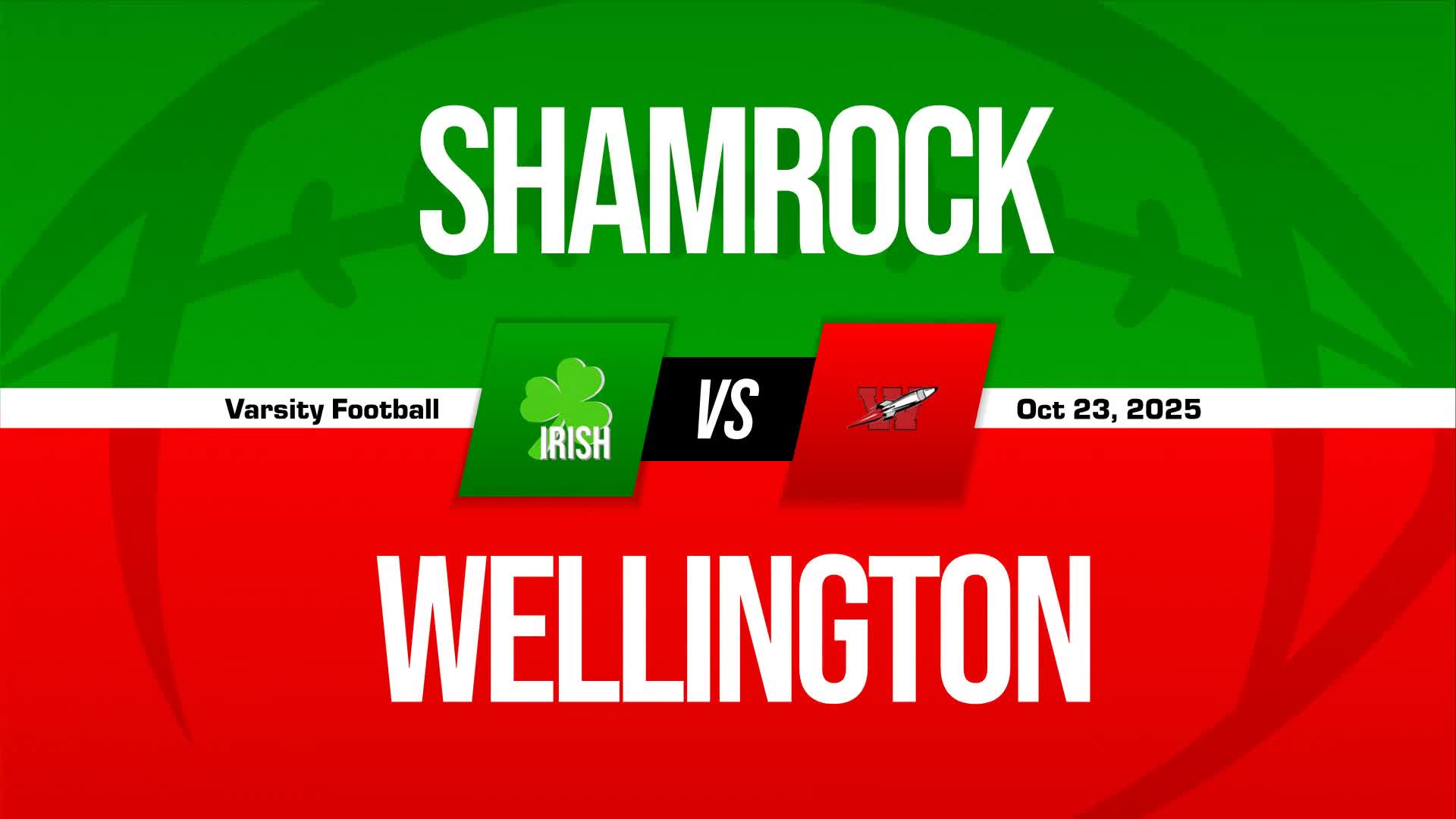 Football Game Preview: Shamrock Irish vs. Wheeler Mustangs