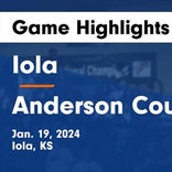 Basketball Recap: Iola comes up short despite  Cortland Carson's strong performance