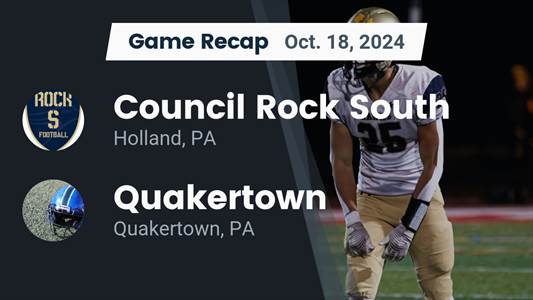 Football Recap: Quakertown Triumphs