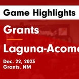 Laguna Acoma comes up short despite  Gianna Carrillo's strong performance