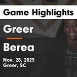 Greer vs. Berea