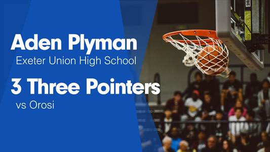 Aden Plyman Game Report: vs Reedley