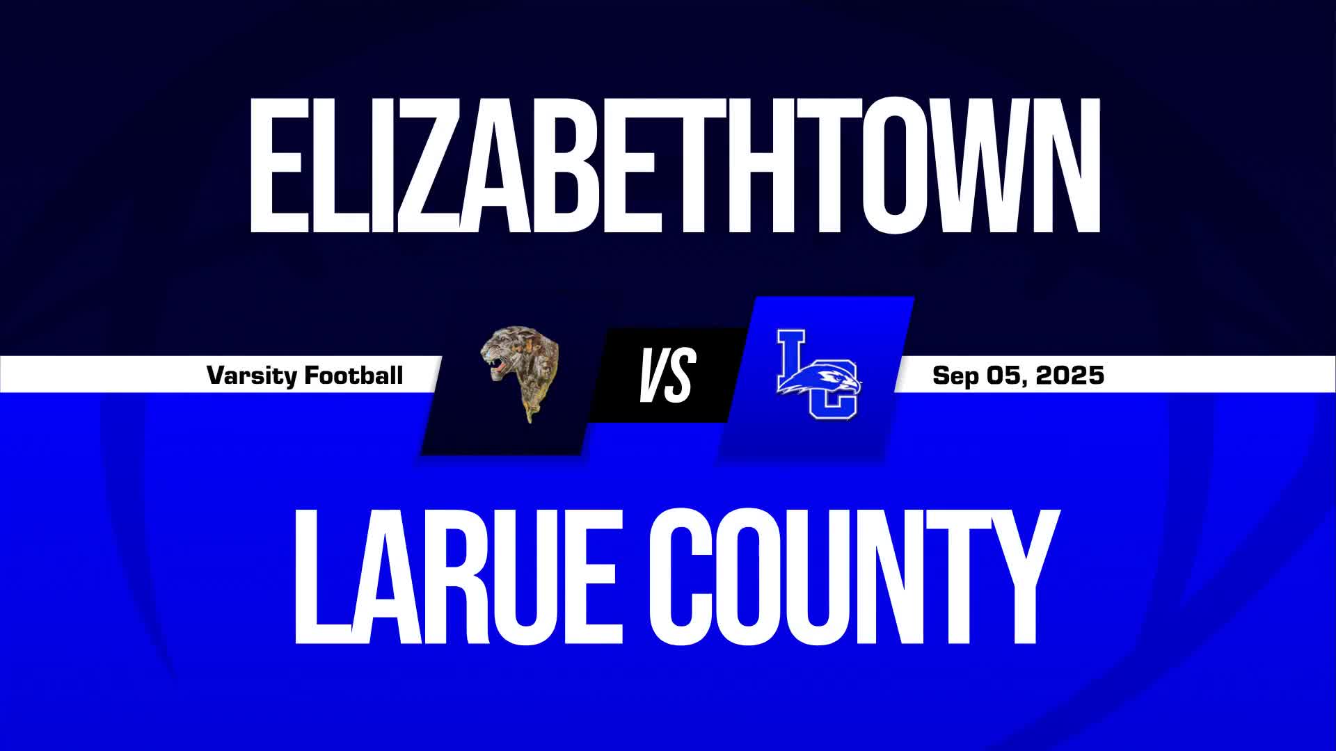 Football Game Preview: Elizabethtown Panthers vs. Logan County Cougars + How To Watch