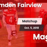 Football Game Recap: Magnolia vs. Camden Fairview