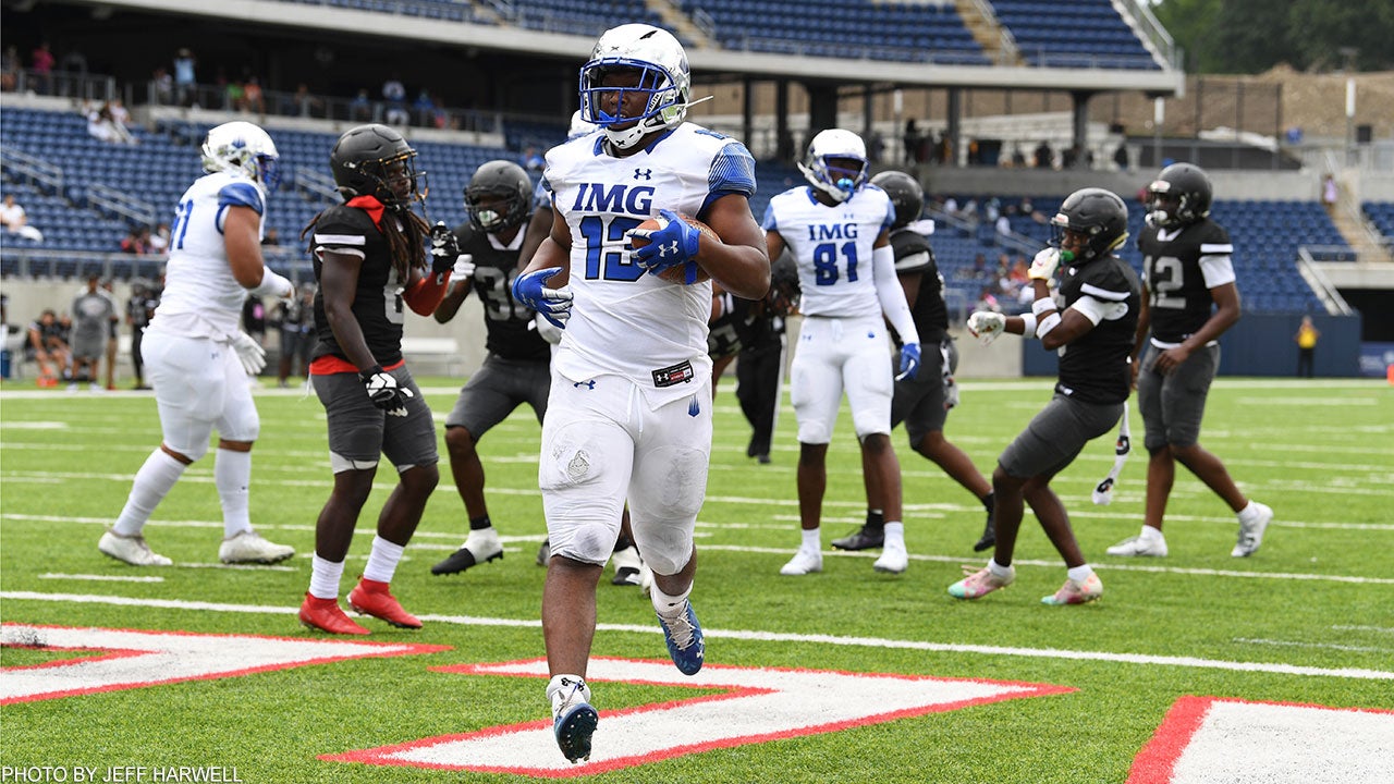 High school football: No. 2 IMG Academy blanks Bishop Sycamore 58-0 in season opener
