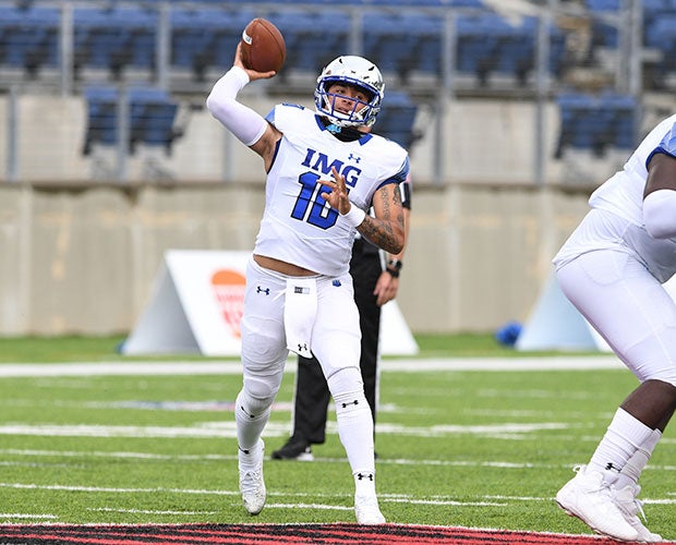 IMG quarterback AJ Duffy