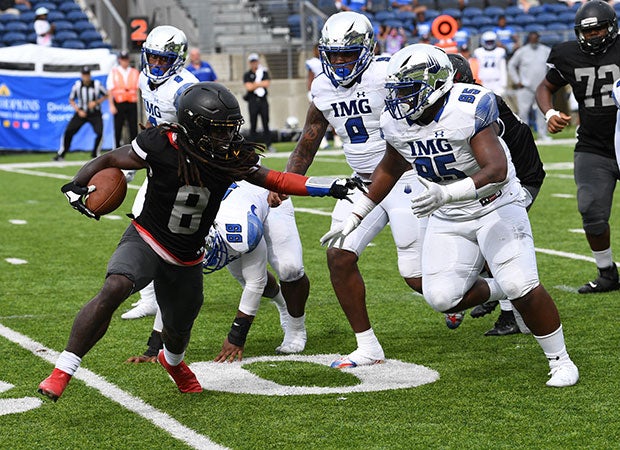 The IMG Academy defense was relentless Sunday in their 58-0 shutout win over Bishop Sycamore.