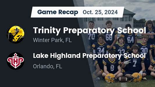 Football Recap: Trinity Prep Comes Up Short