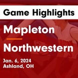 Basketball Game Recap: Northwestern Huskies vs. Norwayne Bobcats