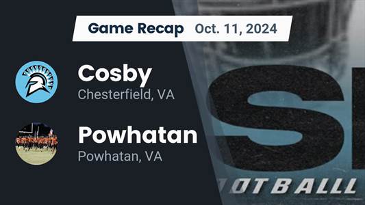 Football Game Preview: Cosby Titans vs. James River Midlothian R
