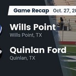Football Game Recap: Ford Panthers vs. Wills Point Tigers
