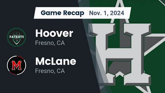 Football Game Preview: Hoover Patriots vs. Woodlake Tigers