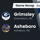 Football Game Recap: Wheatmore vs. Asheboro
