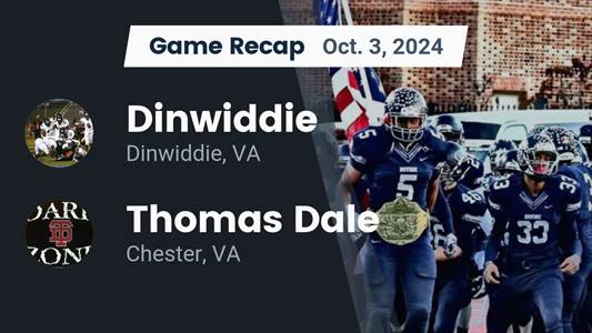 Football Game Preview: Dinwiddie Generals vs. Colonial Heights C