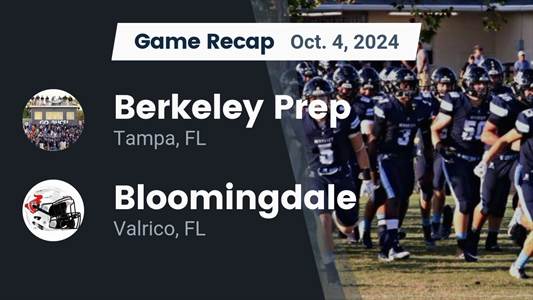 Football Game Preview: Berkeley Prep Buccaneers vs. Tampa Cathol
