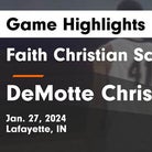 DeMotte Christian piles up the points against West Central